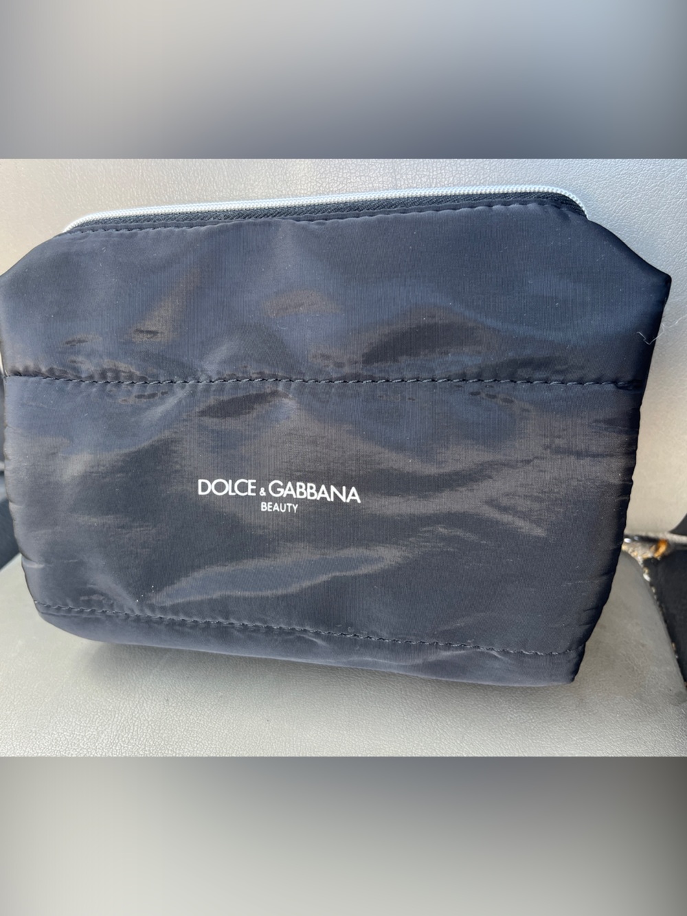 Dolce & Gabbana Beauty Black Nylon Cosmetic Case